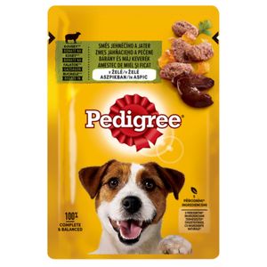 PEDIGREE, XS-XL, Miel, plic hrană umedă câini, (în aspic)