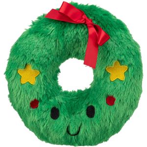 TRIXIE Christmas Coronita de Craciun, jucărie de pluș câini, cu sunet, pluș