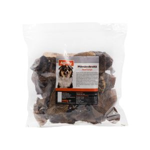 AGILITY Plămâni de Vită, XS-XL, punguță recompense naturale deshidratate câini, 500g