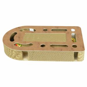 AGILITY Ball Maze 1, scratcher interactiv pisici, carton