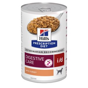 HILL'S Prescription Diet i/d, XS-XL, Curcan, dietă veterinară, conservă hrană umedă câini, sistem digestiv, (pate)