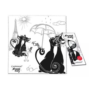 CARMANI Cat World, Pânză pentru ochelari Lumea Pisicilor