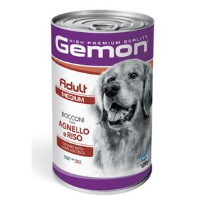 GEMON Medium Adult, M, Miel, conservă hrană umedă câini, (în aspic), 1250g
