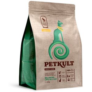 PETKULT Adult Care Balanced Life, Pui, hrană uscată pisici