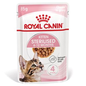 ROYAL CANIN Kitten Sterilised hrană umedă pisici sterilizate junior (în sos)