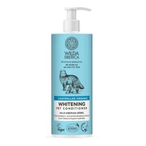 WILDA SIBERICA Whitening, balsam câini și pisici, blană albă, flacon, 400ml