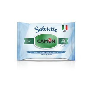 CAMON, șervețele igiena ochilor câini și pisici, Aloe Vera, 15buc