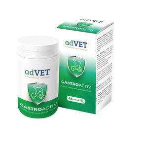 ADVET GastroActiv, supliment sistem digestiv câini, capsule