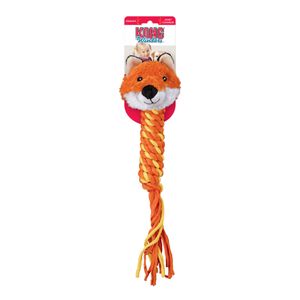 KONG Winders Fox, jucărie sfoară câini, activități fizice, textil