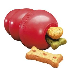 KONG Classic, Kong câini, eliberare recompense, dentiție, cauciuc