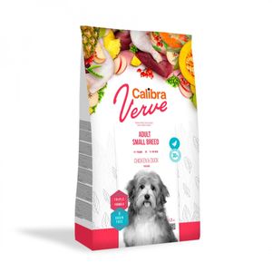 CALIBRA Verve GF Adult Small Breed, XS-S, Pui și Rață, hrană uscată fără cereale câini