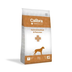 CALIBRA Veterinary Diets Gastrointestinal & Pancreas, XS-XL, Somon, dietă veterinară, hrană uscată câini, sistem digestiv