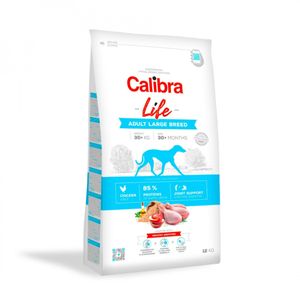 CALIBRA Life Adult Large Breed, L-XL, Pui, hrană uscată câini