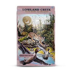TASTE OF THE WILD Lowland Creek, Curcan, plic hrană umedă fără cereale pisici, (în sos), 85g