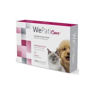 WEPHARM WePatiCare Small Breeds & Cats, supliment sistem hepatic câini, comprimate