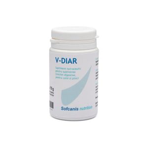SOFCANIS V-Diar, supliment sistem digestiv câini, capsule