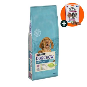 PURINA Dog Chow Puppy M, Miel, hrană uscată câini junior