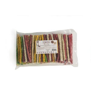 LEOPET Viking Munchy Sticks, XS-XL, Vită, punguță recompense câini, 900g