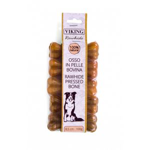 LEOPET Viking Os Piele Presata, XS-M, Vită, punguță recompense fără cereale câini, 100g
