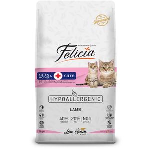 FELICIA Kitten & Mother Care, Miel, hrană uscată conținut redus cereale pisici junior