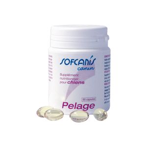 SOFCANIS Pelage, supliment piele & blană câini, capsule