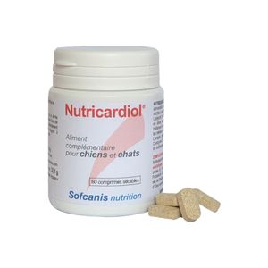 SOFCANIS Nutricardiol, supliment sistem cardio-vascular câini, comprimate