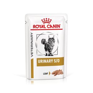 ROYAL CANIN VD Urinary S/O, dietă veterinară, plic hrană umedă pisici, sistem urinar, (pate), bax, 85g x 12buc