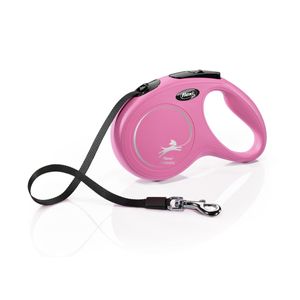 FLEXI Classic, lesă bandă retractabilă câini, nylon