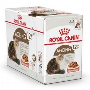 Royal Canin Ageing 12+, hrană umedă pisici senior, (în sos)